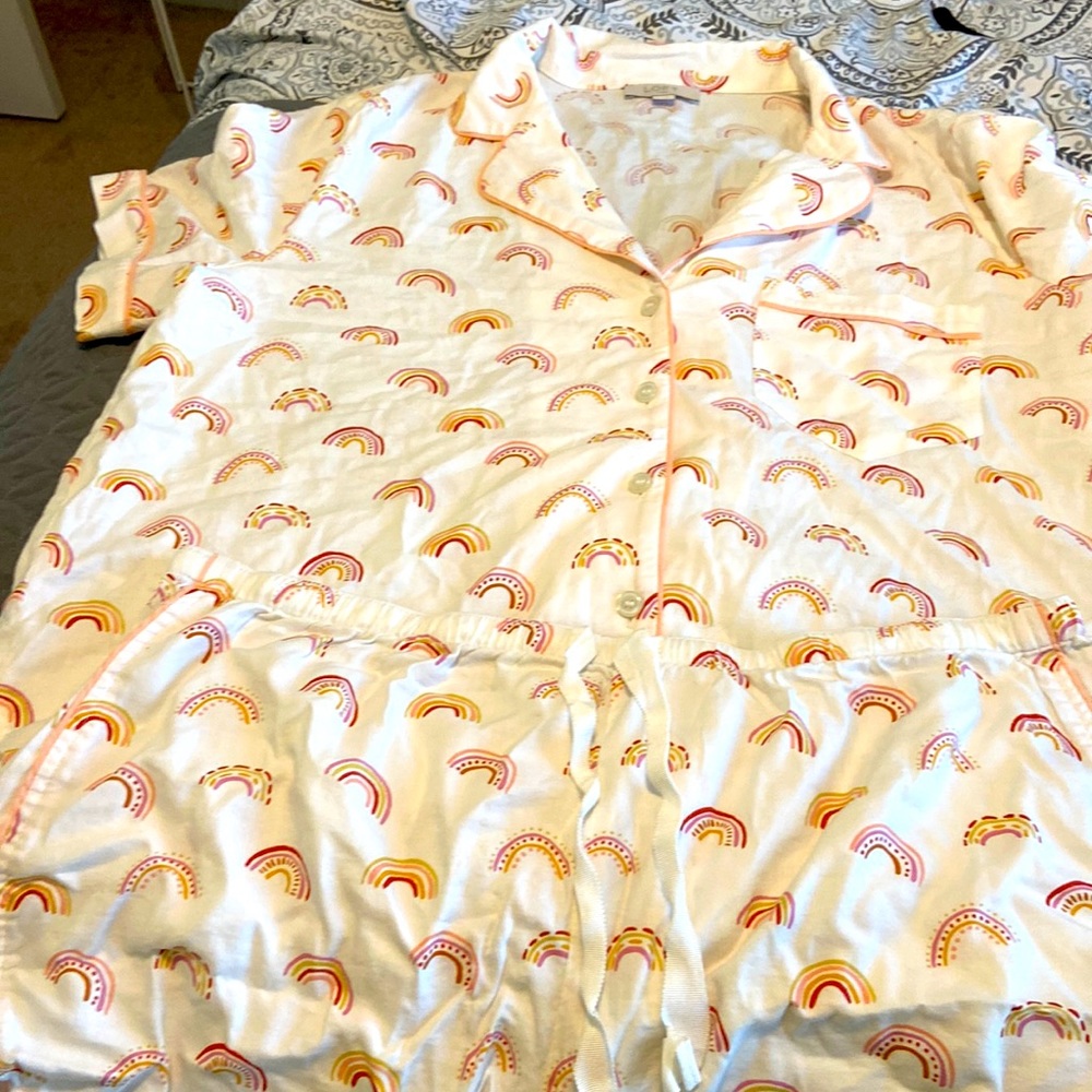 Loft Rainbow Pajama set